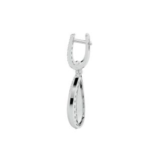 Amelia Round Diamond Earrings